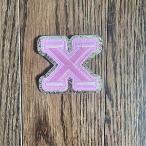 NWOT Letter Patch inspired by Stoney Clover Lane - X